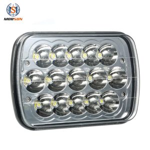 פנס Led בגודל 5x7 אינץ 'לג'יפ YJ צ'רוקי XJ