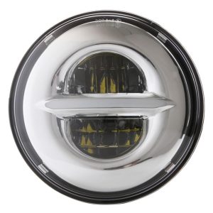 אביזרי רכב 12 v 24 v 7 אינץ 'עגול פנס led אטום קרן עיניים מלאך 45 w עבור הארלי אופנוע