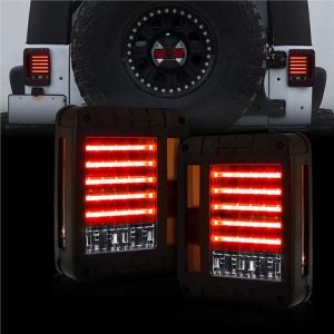 Morsun רכב הפוך מנורה עבור 2007-2017 ג 'יפ רנגלר JK אדום צהוב אור עצור
