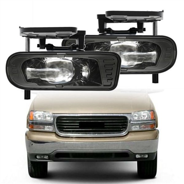 אור נהיגה MorSun אור ערפל LED עבור תואם עם 1999-2002 GMC Sierra 2000-2006 טנדר GMC Yukon