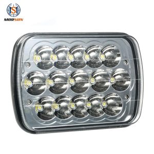 מורסון סופר בהירות 5x7 7x6 LED פנס עבור צ'רוקי XJ H4