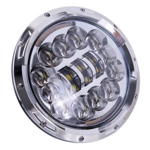 סיבוב 7 אינץ '90w Led פנס אופנוע 12 v H4 אור Led